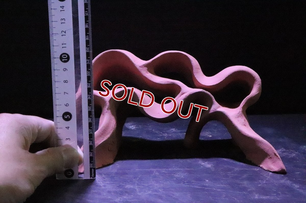 画像7: 【熱帯魚 シェルター】シェルタクラフタ  赤茶タイプ  三又基本型 Lサイズ シェルター【1個 サンプル画像】(淡水) (7)