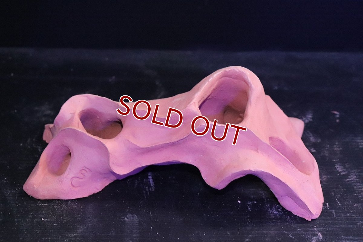 画像2: 【熱帯魚 シェルター】シェルタクラフタ 赤茶タイプ 基本型TA Mサイズ シェルター【１個 サンプル画像】(淡水) (2)