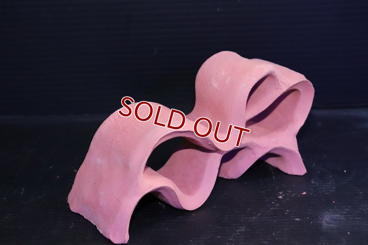 画像3: 【熱帯魚 シェルター】シェルタクラフタ 赤茶タイプ 基本型 SMサイズ シェルター【1個 サンプル画像】(淡水) (3)