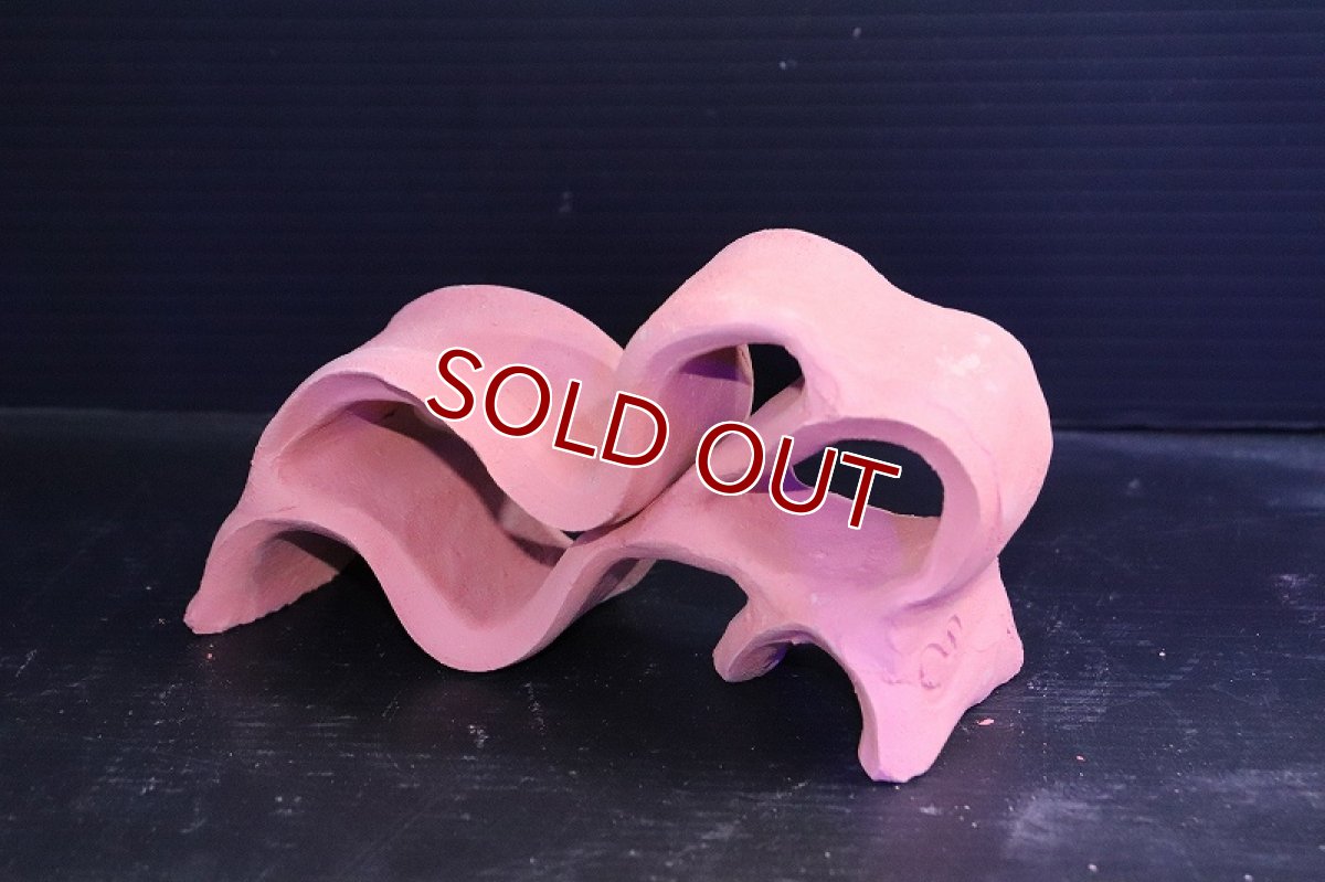 画像4: 【熱帯魚 シェルター】シェルタクラフタ 赤茶タイプ 基本型 SMサイズ シェルター【1個 サンプル画像】(淡水) (4)