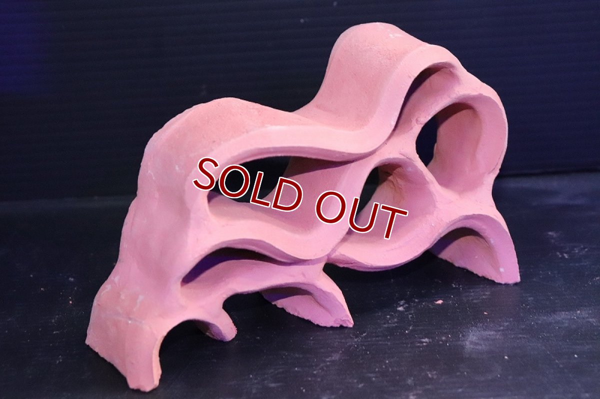 画像3: 【熱帯魚 シェルター】シェルタクラフタ 赤茶タイプ 基本型 SLサイズ シェルター【1個 サンプル画像】(淡水) (3)