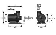 画像8: 【飼育用品・器具】【DCポンプ】【MMC企画】 ZOOX　ポセイドンDC10000L【お取り寄せ商品】 (8)