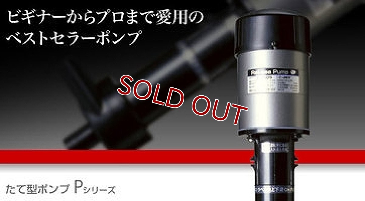 画像1: 【飼育用品・器具】【ポンプ】【レイシー】 縦型ポンプ P112S ポンプ上部フィルターやオーバーフロー用に(淡水 海水用) (1)