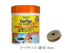 画像1: 【飼育用品・餌】 【通販】テトラ ファンチップス 165錠【乾燥餌】 (淡水用)(餌) (1)