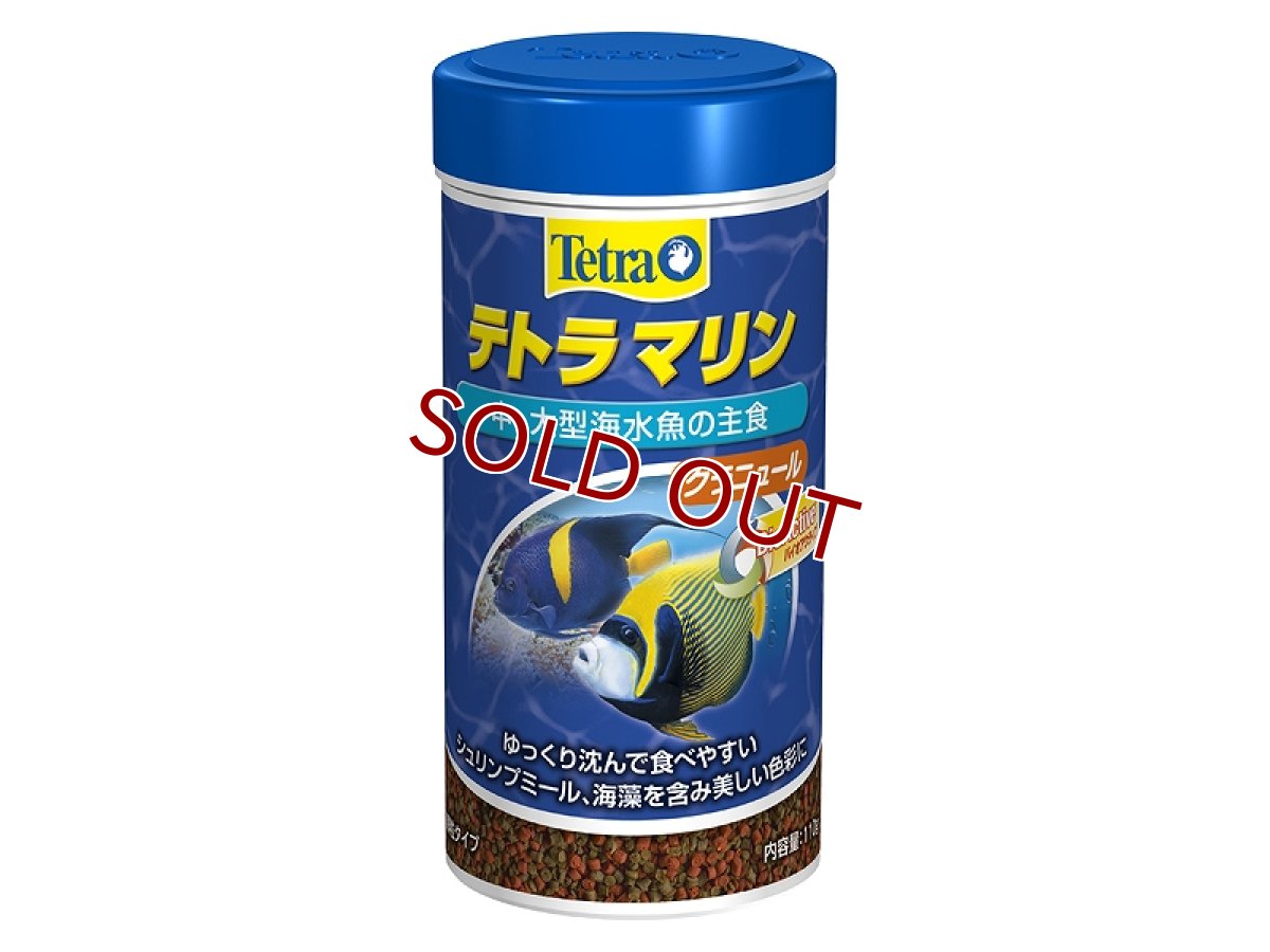 画像1: 【飼育用品・餌】 テトラ マリングラニュール 110g【乾燥餌】 (海水用)(餌) (1)