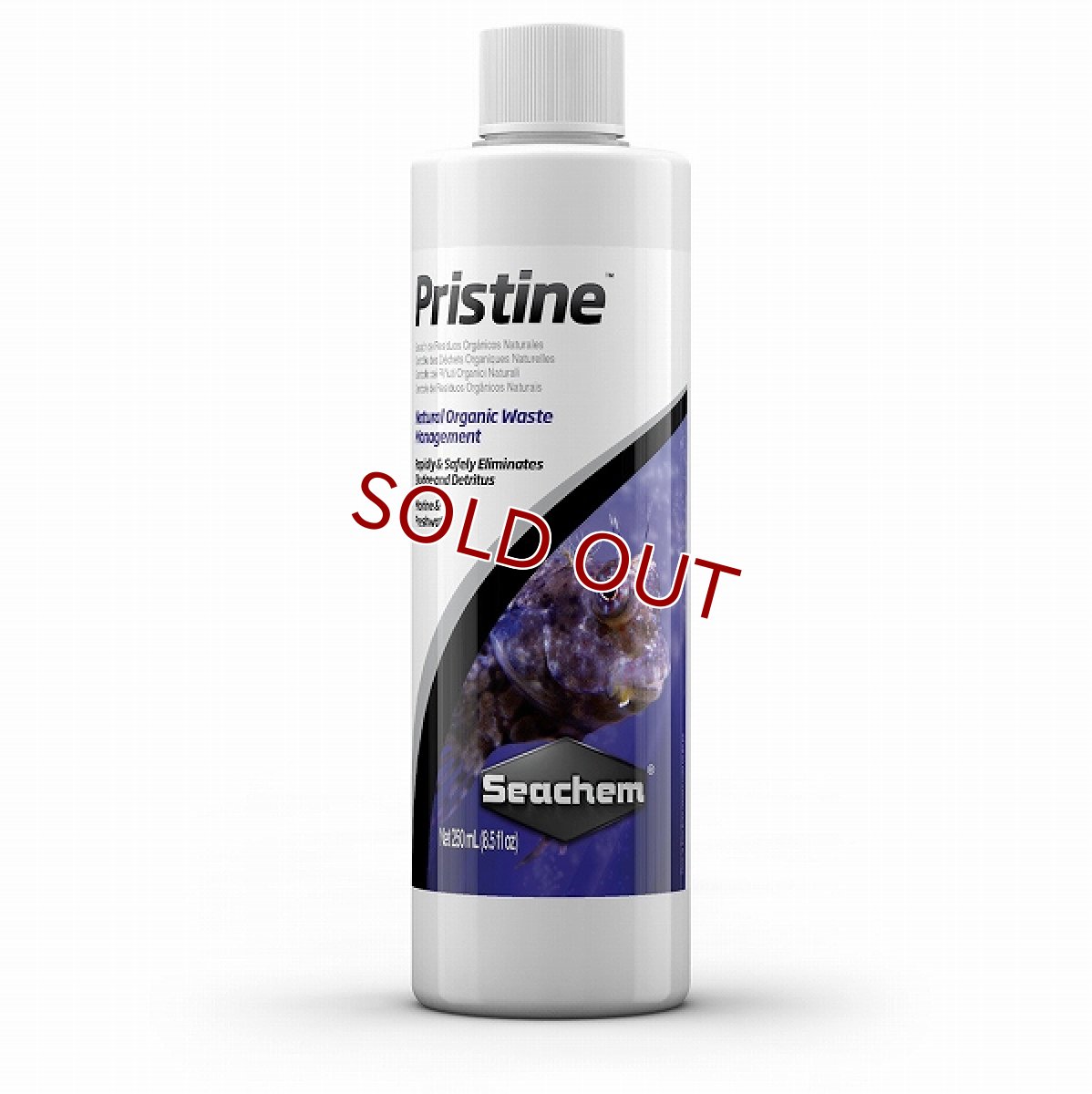 画像1: 【飼育用品】シーケムプリスティン Pristine 250ml デトリタスの分解に特化したバクテリア 淡水・海水用 (1)