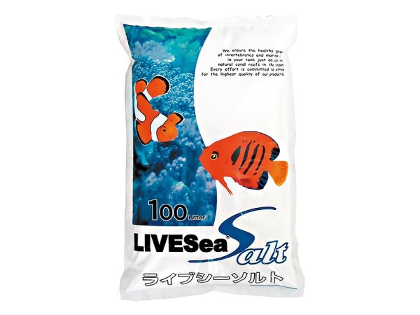 飼育用品 ライブシーソルト100l 人工海水 海水用 サンゴ用 ペットバルーン ネットショップ
