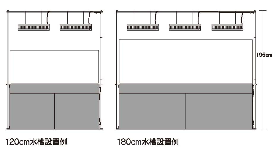 ADAウッドキャビネット、ソーラー用スタンド、金具付き