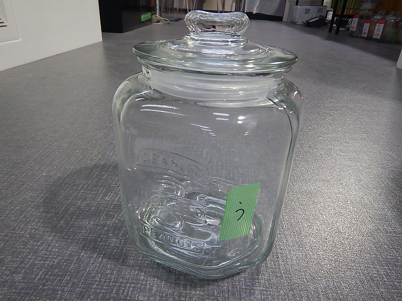 画像1: 【リユース品】【ガラスボトル】ガラスボトル　　3L　未使用品　　　う（発送可能）(熱帯魚)（中古）(アクアリウム用品) (1)