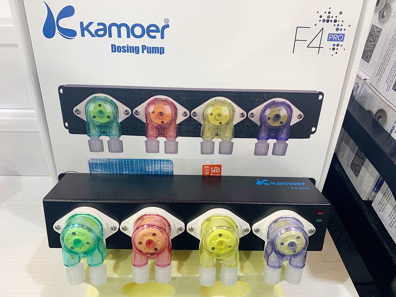 【飼育用品・器具】【ドーシングポンプ】Kamoer F4 PRO カマー F4 プロ【送料無料】(海水用)(サンゴ用)(メーカー保証付き)